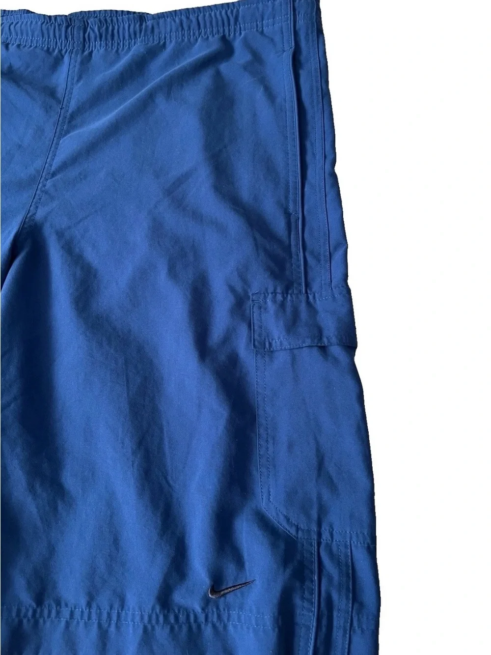 Nike Men's Royal Blue Athletic Cargo Shorts